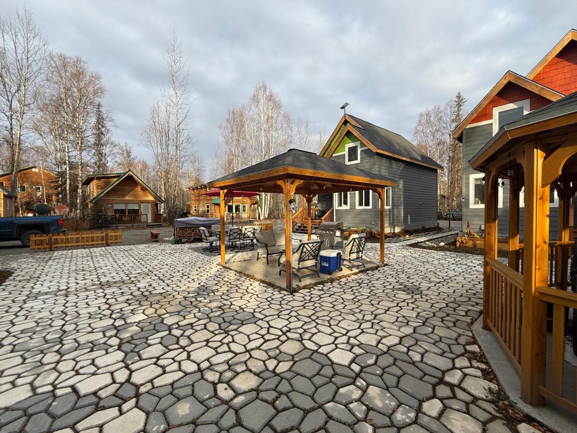 Talkeetna Log Cabin With Hot Tub Unit 2 Exterior foto