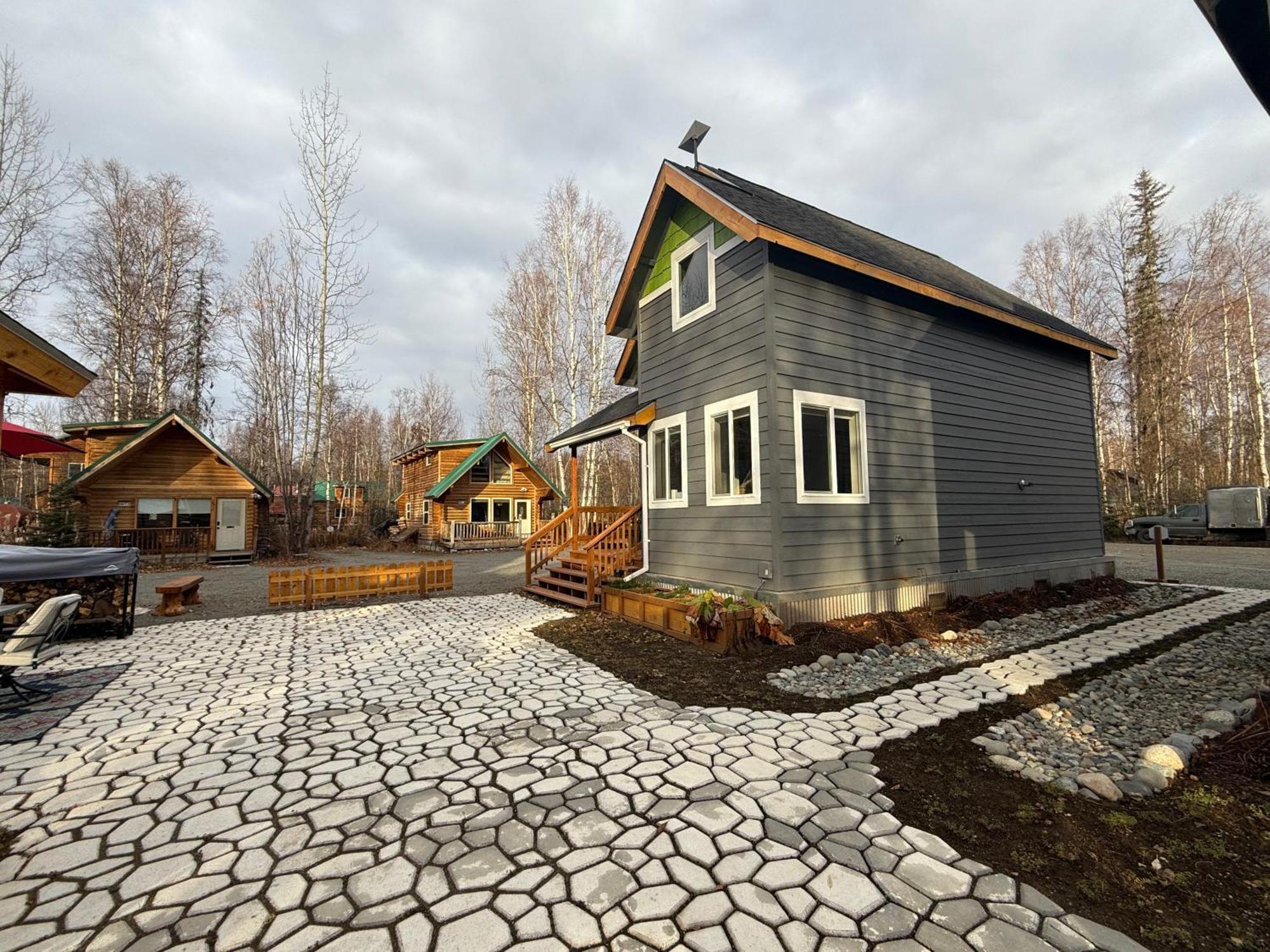 Talkeetna Log Cabin With Hot Tub Unit 2 Exterior foto